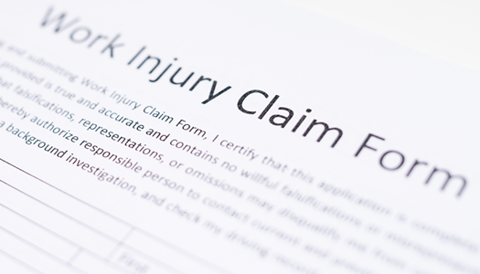 Work Injury Claim Form